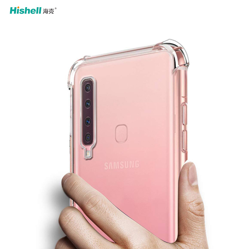TPU Acrylic 2 In 1 Transparent Shockproof Phone Cover For Samsung Galaxy A9