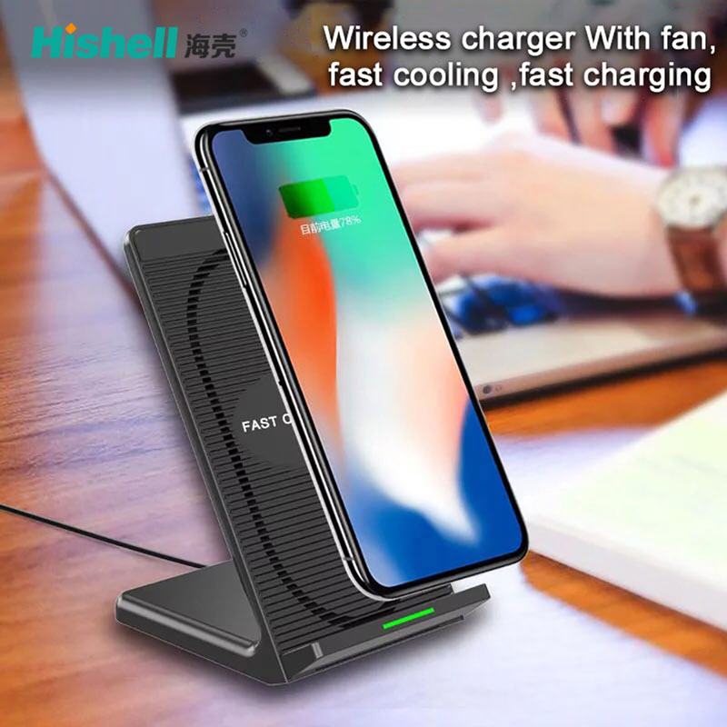 Wireless-Fast-Charger-Cradle-With-Heat-Sink-Fan