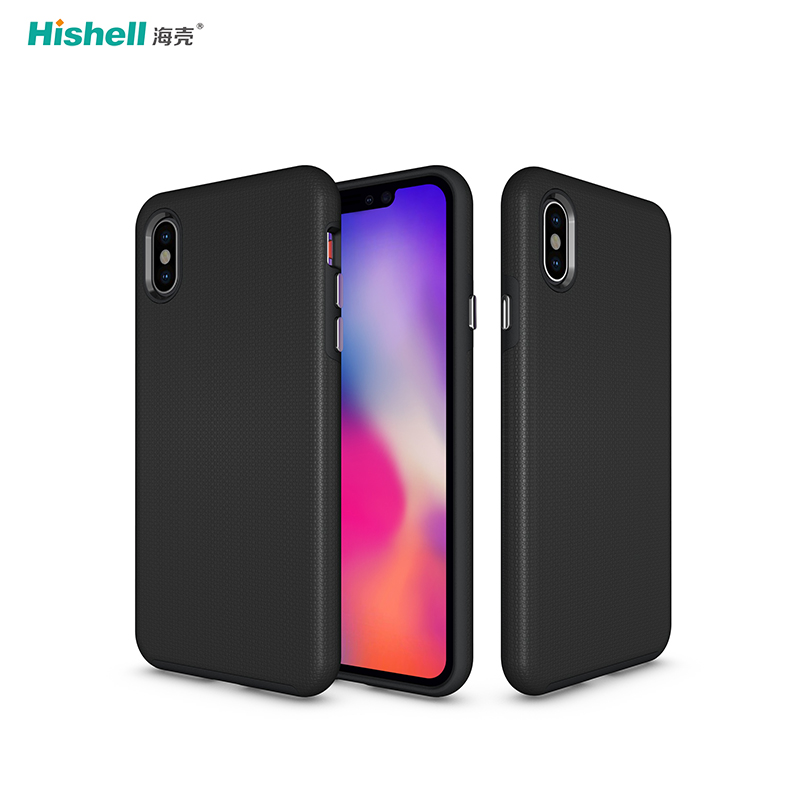 mix colors Non-slip Armor Shockproof Case TPU With PC Phone Case For iPhoneXR/XS/XS Max