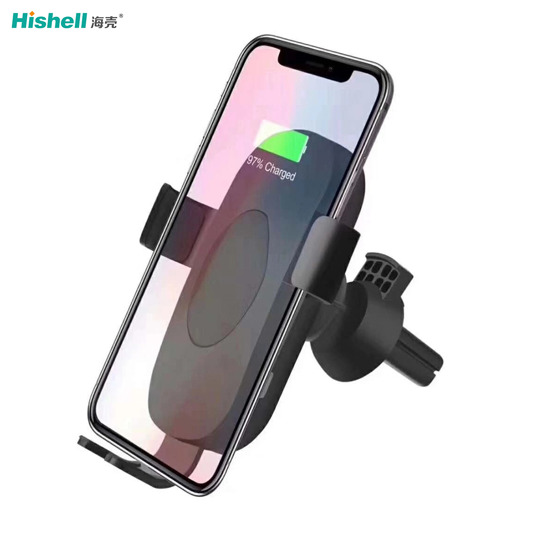 2 In 1 Automatic Infrared Induction Fast Car Charger Intelligent Electric Wireless Car Holder