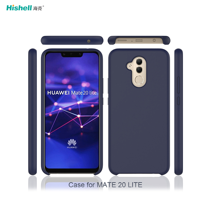 Shockproof Original Soft Liquid Silicone Phone Case for Huawei Mate 20