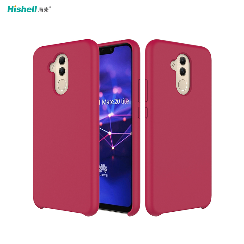 Shockproof Original Soft Liquid Silicone Phone Case for Huawei Mate 20
