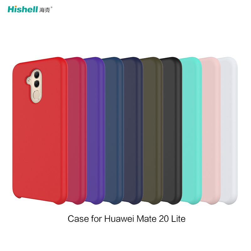 Shockproof Original Soft Liquid Silicone Phone Case for Huawei Mate 20