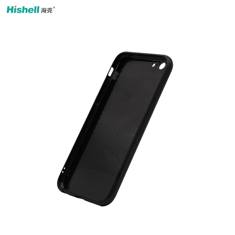 Mobile Phone Accessories Black Special Luminous Glass Phone Case for iPhone