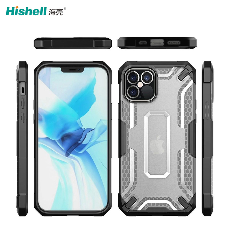 Hard Acrylic Colored Shockproof Mobile Phone Case Anti Slip Cell Phone Case