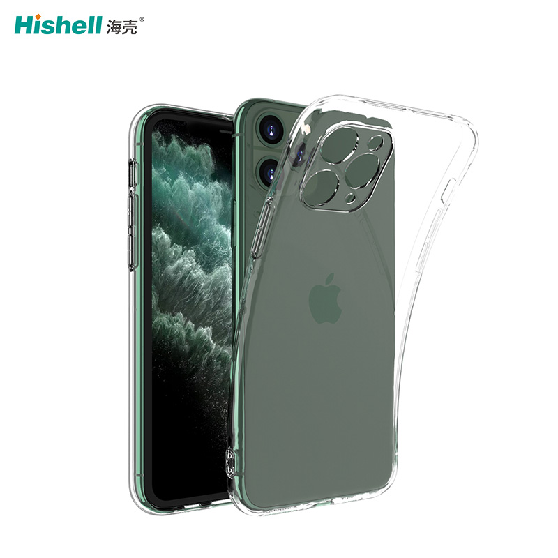 Transparent Soft TPU Back Cover Mobile Phone Shell For iPhone 11 Pro Max Clear Case