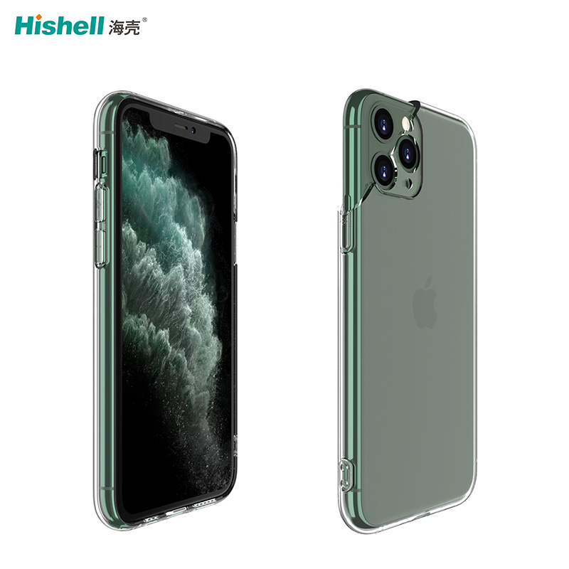 Transparent Soft TPU Back Cover Mobile Phone Shell For iPhone 11 Pro Max Clear Case