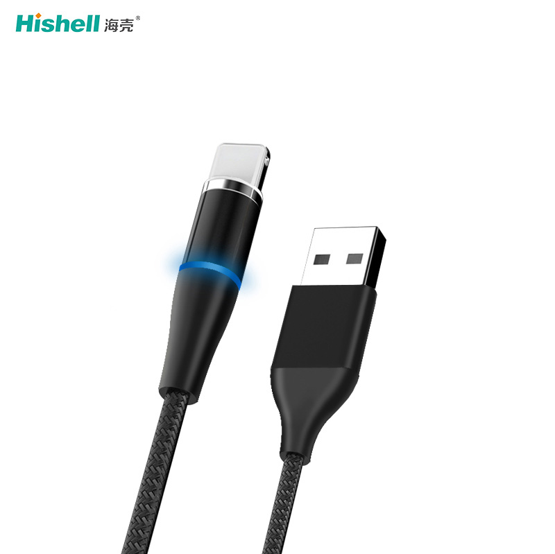 3 in 1 usb Magnetic Braided Data Transfer Fast Charging Usb Cable Micro Type-c Magnetic Charger Smartphone usb Cable