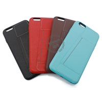 Genuine Leather Phone Case with Card Slot for iPhone 6