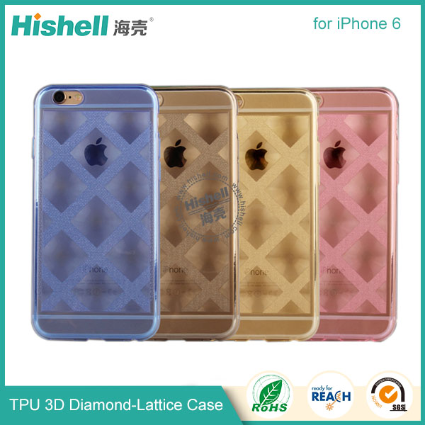 TPU 3D Diamond-lattice Case for iphone6-3.jpg