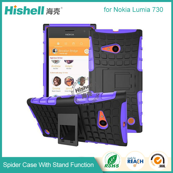 Spider Case With Stand Function for nokia 730-3.jpg