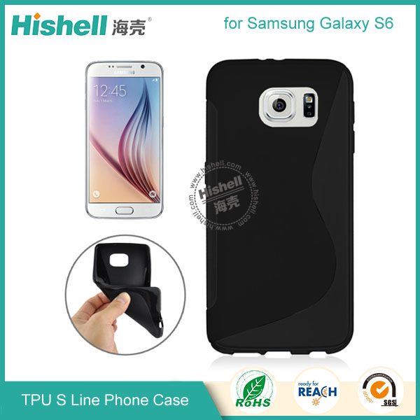 TPU S Line Phone Case for samsung s6-2.jpg